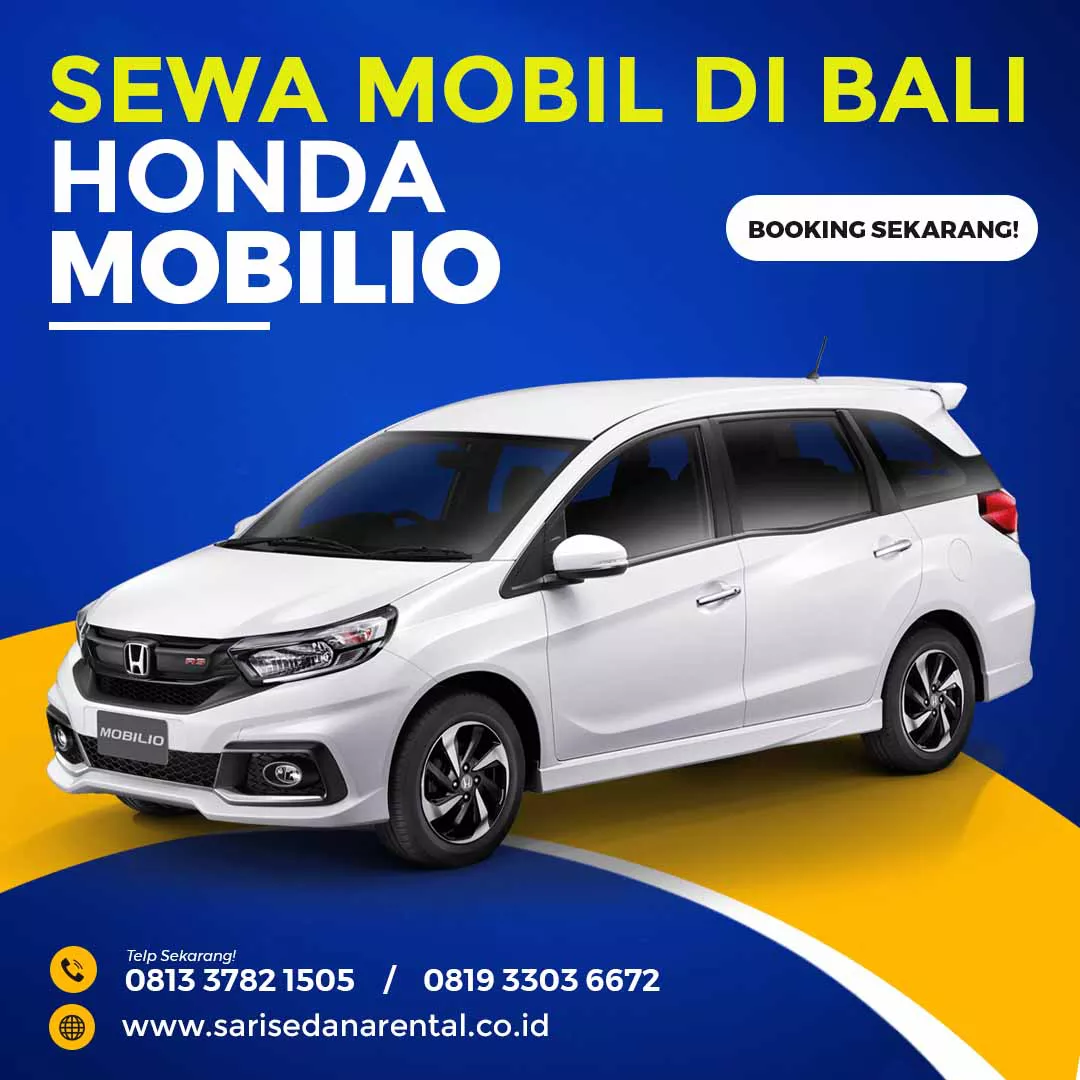 Rental Mobil Matic di Bali Tipe Honda Mobilio Rental Mobil Matic di Bali Tipe Honda Mobilio