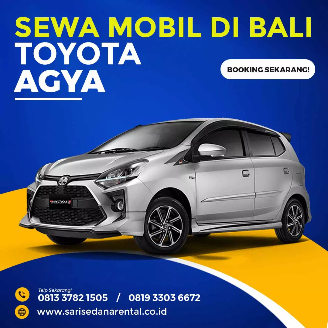Rental Mobil Matic di Bali Tipe Mobil Agya Rental Mobil Matic di Bali Tipe Mobil Agya