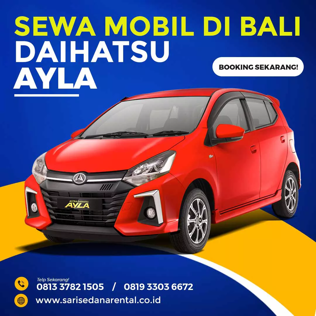 Rental Mobil Matic di Bali Tipe Mobil Ayla Rental Mobil Matic di Bali Tipe Mobil Ayla