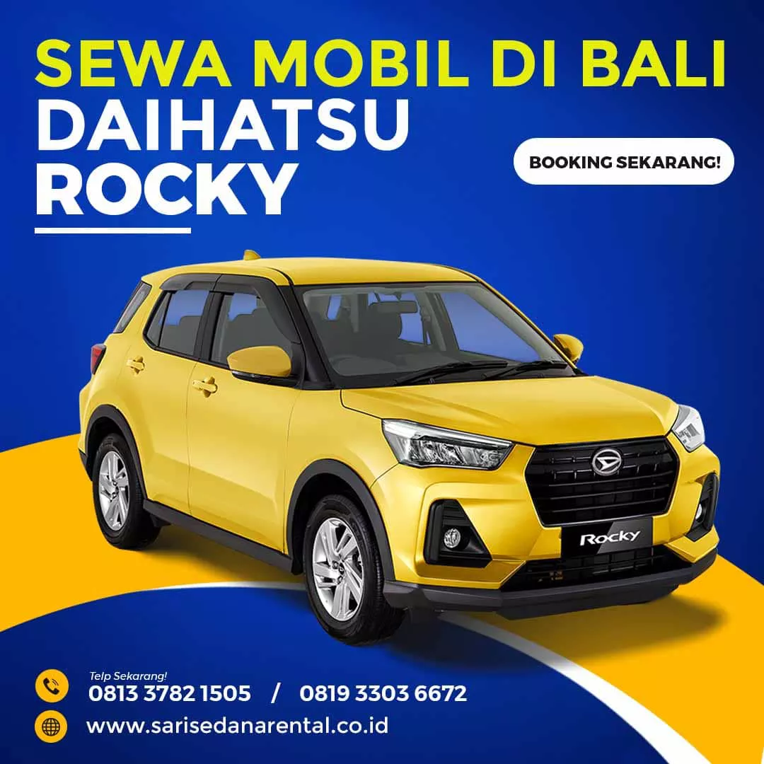 Rental Mobil Matic di Bali Tipe Mobil Daihatsu Rocky Rental Mobil Matic di Bali Tipe Mobil Daihatsu Rocky