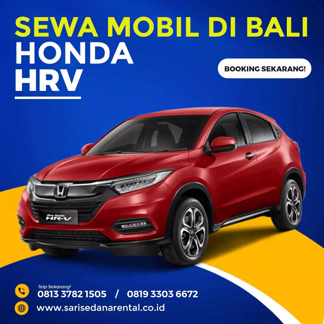 Rental Mobil Matic di Bali Tipe Mobil Honda Hrv Rental Mobil Matic di Bali Tipe Mobil Honda Hrv