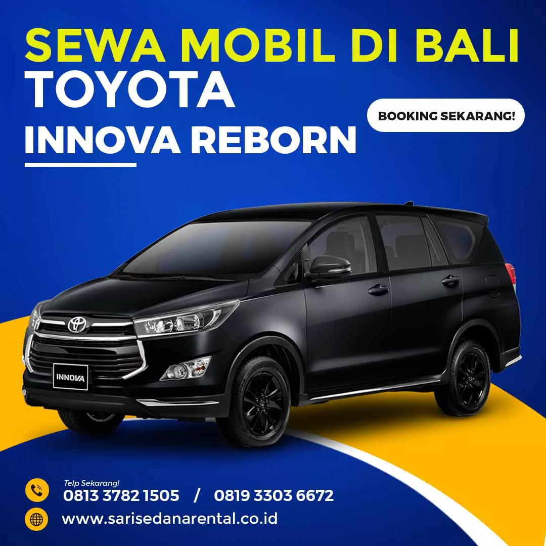Rental Mobil Matic di Bali Tipe Mobil Innova Reborn Rental Mobil Matic di Bali Tipe Mobil Innova Reborn