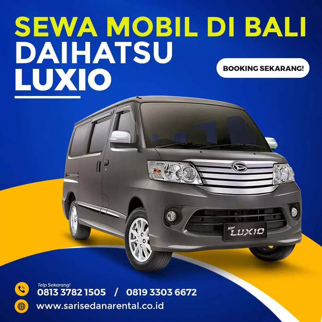 Rental Mobil Matic di Bali Tipe Mobil Luxio Rental Mobil Matic di Bali Tipe Mobil Luxio