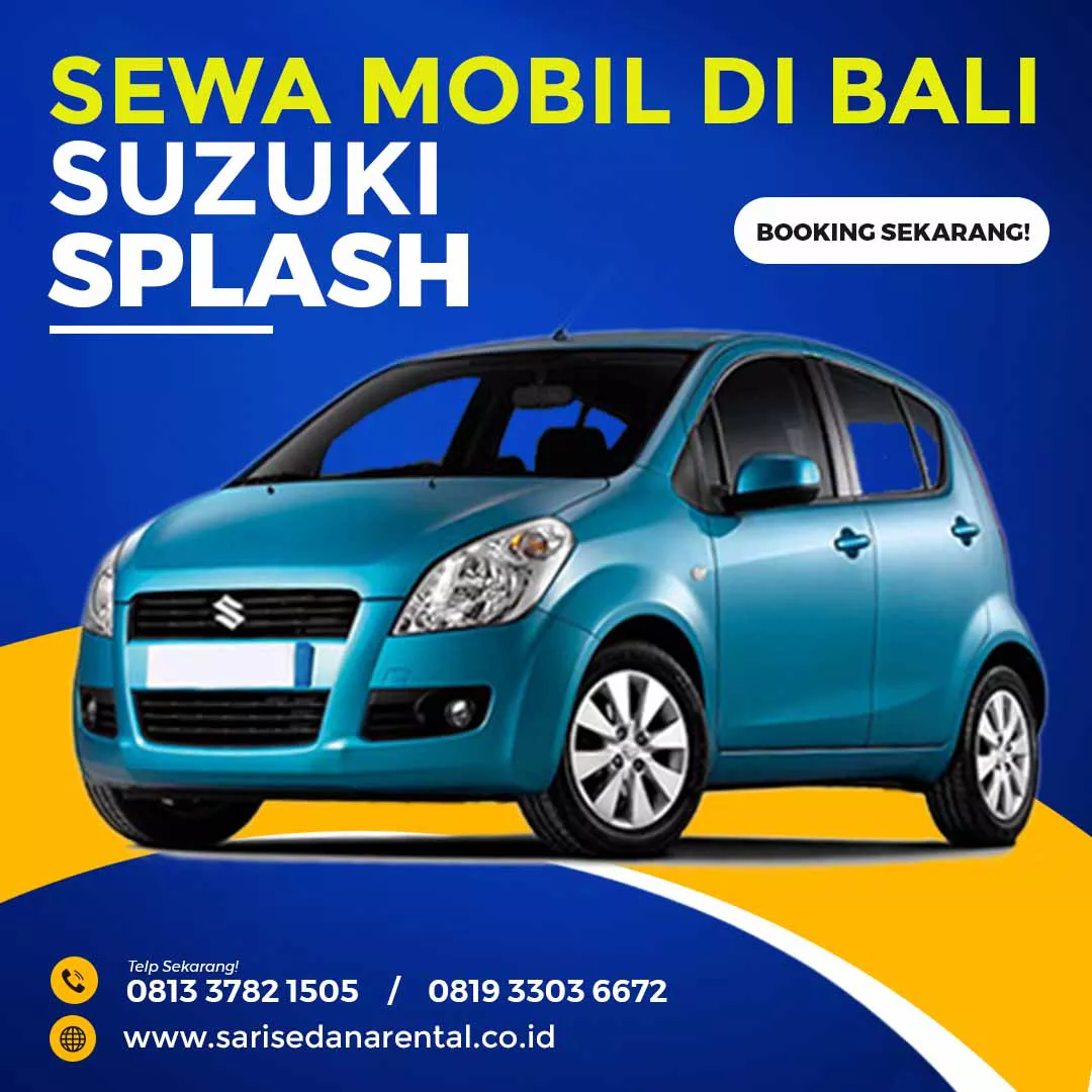 Rental Mobil Matic di Bali Tipe Mobil Splash Rental Mobil Matic di Bali Tipe Mobil Splash