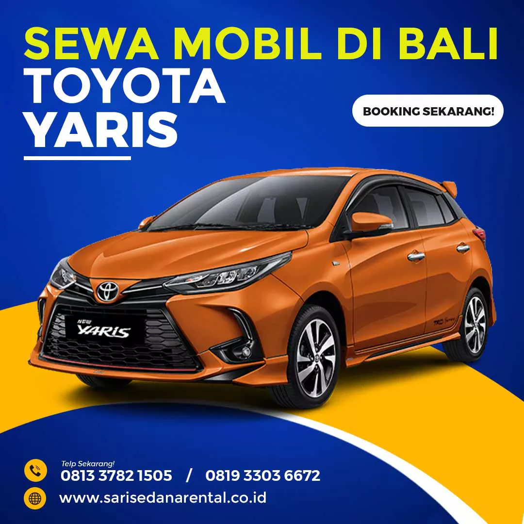 Rental Mobil Matic di Bali Tipe Mobil Yaris Rental Mobil Matic di Bali Tipe Mobil Yaris